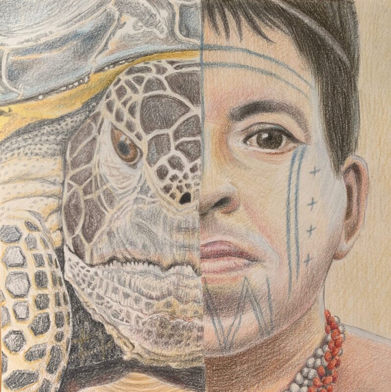 Gopher Tortoise Tattoo Man