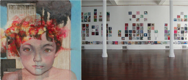 "What He Saw" on exhibit at The Williamsburg Art & Historical Center, Brooklyn, NY 2002